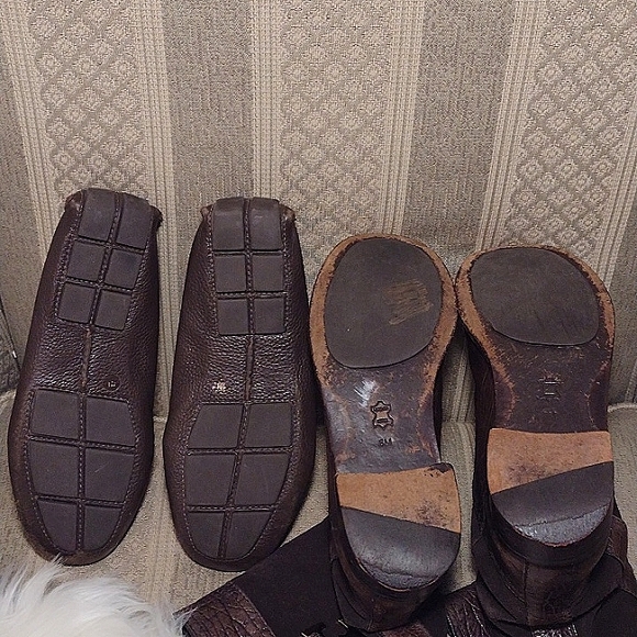 Bundle Tory Burch Corey Boots & Harrison Driving Mic Loafers - Picture 9 of 16